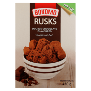 Bokomo Double Chocolate Rusks 450g - myhoodmarket
