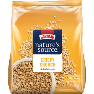 Bokomo Nature's Source Crispy Crunch Baked Granola 750g - myhoodmarket