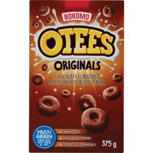 Bokomo Otees Original Chocolate Flavoured Cereal 375g - myhoodmarket