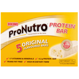 Bokomo ProNutro Original Protein Bars 5 x 35g - myhoodmarket