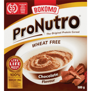 Bokomo ProNutro Wheat Free Chocolate Cereal 500g - myhoodmarket