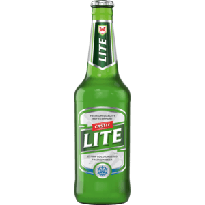 Castle Lite Beer Bottle 440ml - myhoodmarket