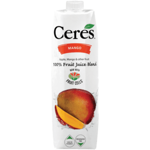 Ceres 100% Mango Fruit Juice Blend 1L - myhoodmarket