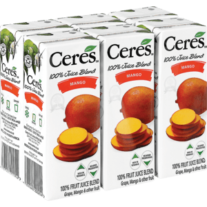 Ceres Mango Juice Pack 6 x 200ml - myhoodmarket