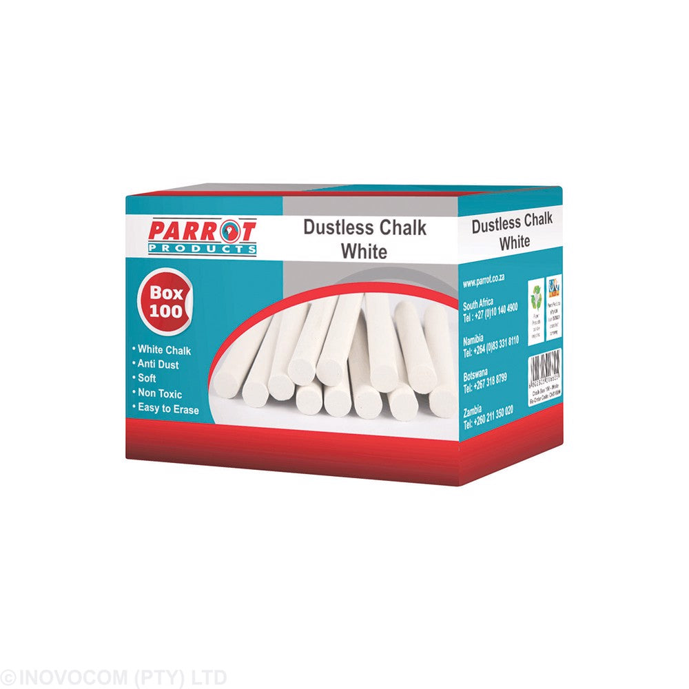 Parrot Chalk Box 100 White