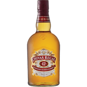 Chivas Regal 12 Year Old Blended Scotch Whisky Bottle 750ml - myhoodmarket