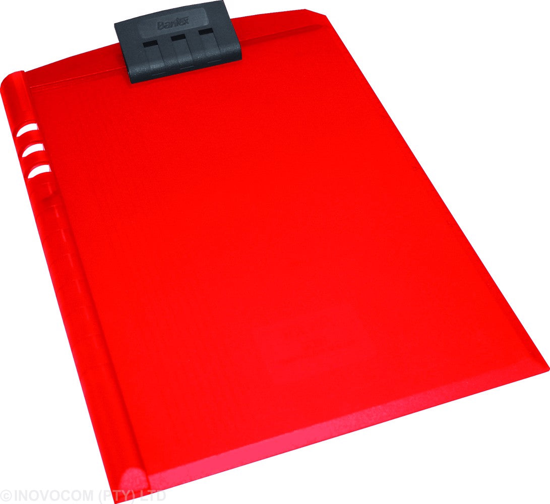 Bantex Clipboard Plastic Red