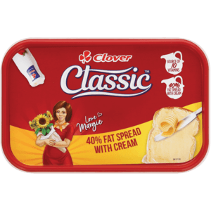 Clover Classic 40% Fat Spread With Cream 1kg - myhoodmarket