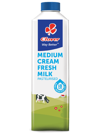 Clover Fresh Medium Cream Milk-500ml - myhoodmarket