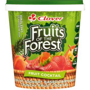Clover Fruits Of The Forest Fruit Cocktail Low Fat Yoghurt Based Dairy Snack 1kg - myhoodmarket