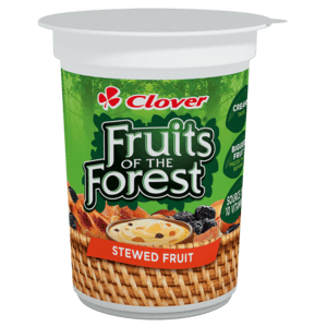 Clover Fruits Of The Forest Stewed Fruit Flavoured Yoghurt Based Dairy Snack 175g - myhoodmarket