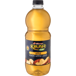 Clover Krush 100% Apple Fruit Juice 1.5L - myhoodmarket