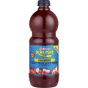Clover Krush 100% Cranberry Fruit Juice 1.5L - myhoodmarket