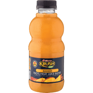 Clover Krush 100% Mango Fruit Juice Blend 500ml - myhoodmarket