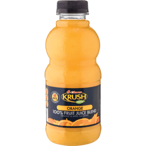 Clover Krush 100% Orange Fruit Juice Blend 500ml - myhoodmarket