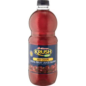 Clover Krush 100% Red Grape Fruit Juice Blend 1.5L - myhoodmarket