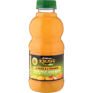 Clover Krush Lite 100% 6 Fruit & 6 Vitamins Juice 500ml - myhoodmarket