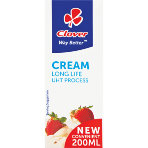 Clover UHT Long Life Cream 200ml - myhoodmarket