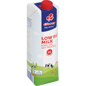 Clover UHT Long Life Low Fat Milk Carton 1L - myhoodmarket