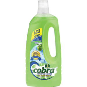 Cobra 2-In-1 Crisp Apple Active Tile Cleaner 750ml - myhoodmarket