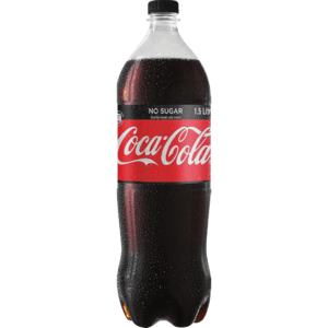 Coca-Cola Zero Soft Drink Bottle 1.5L - myhoodmarket