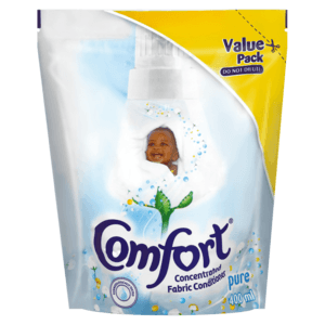 Comfort Pure Concentrated Fabric Softener 400ml - myhoodmarket
