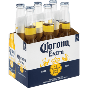 Corona Extra Beer Bottles 6 x 355ml - myhoodmarket