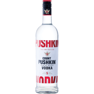 Count Pushkin Original Imperial Vodka Bottle 750ml - myhoodmarket