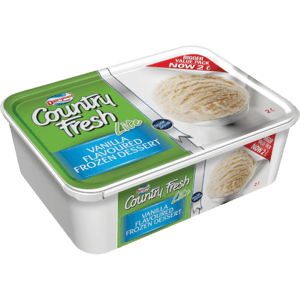 Dairymaid Country Fresh Lite Vanilla Ice Cream 2L - myhoodmarket
