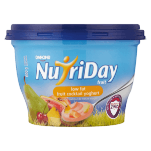 Danone Nutriday Low Fat Fruit Cocktail Yoghurt 600g - myhoodmarket