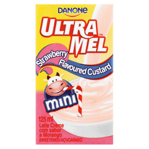 Danone Ultra Mel UHT Strawberry Custard 120ml - myhoodmarket