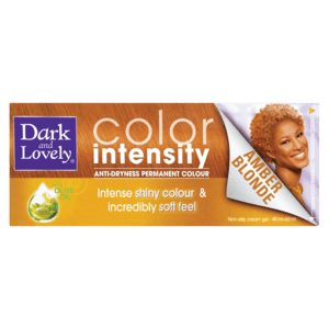 Dark & Lovely Color Intensity Amber Blonde Anti-Dryness Permanent Hair Colour 100ml - myhoodmarket