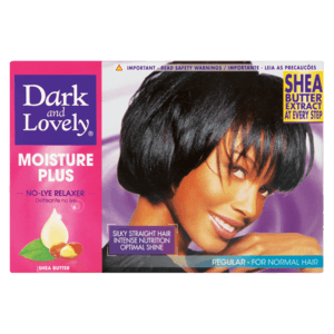 Dark & Lovely Moisture Plus Regular No Lye Relaxer With Shea Butter For Normal Hair - myhoodmarket