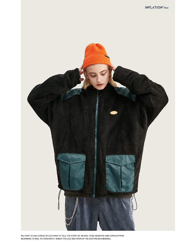 Coral fleece coat