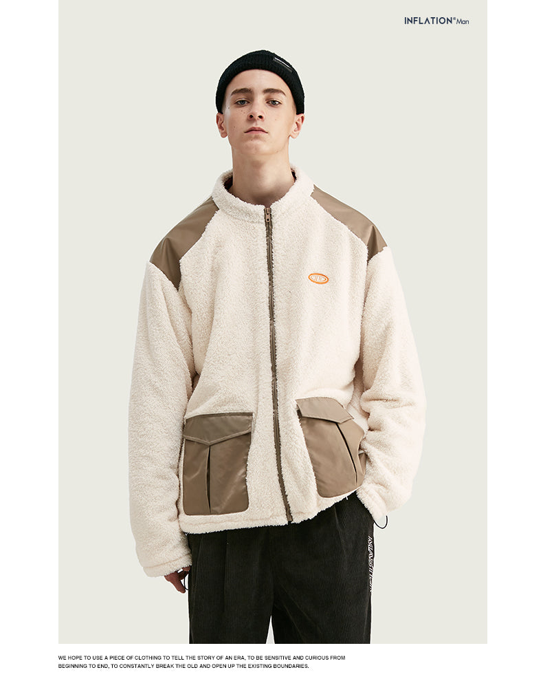 Coral fleece coat