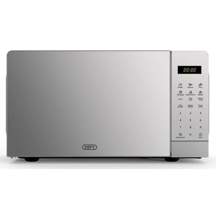 Defy 20lt Electronic Microwave Silver DMO383