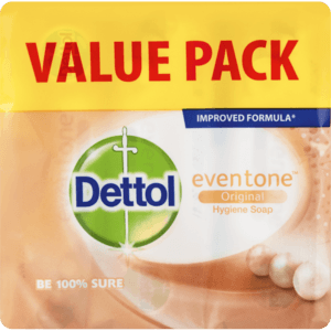 Dettol Eventone Bath Soap Value Pack 3 x 150g - myhoodmarket