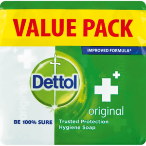 Dettol Original Bath Soap Value Pack 3 x 150g - myhoodmarket