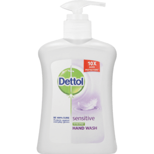 Dettol Sensitive Liquid Handwash 200ml - myhoodmarket