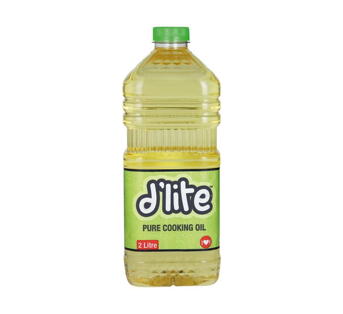 D'lite Cooking Oil (1 x 2L) - myhoodmarket