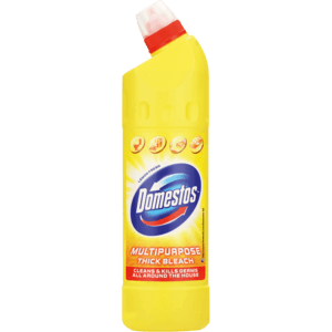 Domestos Lemon Fresh Multipurpose Thick Bleach 750ml - myhoodmarket