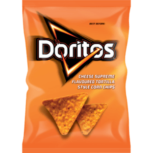 Doritos Cheese Supreme Flavoured Corn Chips 45g - myhoodmarket