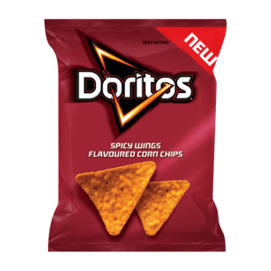 Doritos Spicy Wings Flavoured Corn Chips 45g - myhoodmarket