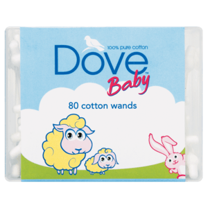 Dove Baby Cotton Wands 80 Pack - myhoodmarket