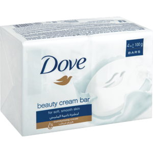 Dove Beauty Cream Bath Soap 4 x 100g - myhoodmarket