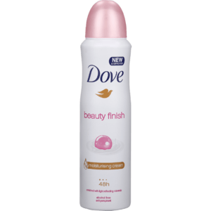 Dove Beauty Finish Ladies Body Spray Deodorant 150ml - myhoodmarket
