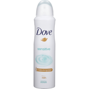 Dove Sensitive Ladies Body Spray Deodorant 150ml - myhoodmarket
