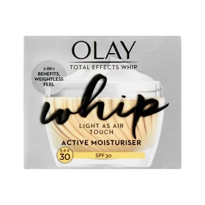 Olay Total Effects Whip Light As Air Moisturiser 7 Benefits In 1 With Spf30 50ml