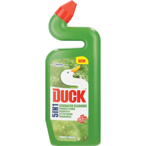 Duck 5-In-1 Forest Fresh Toilet Disinfectant 500ml - myhoodmarket