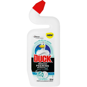 Duck Foaming Bleach Toilet Cleaner 500ml - myhoodmarket